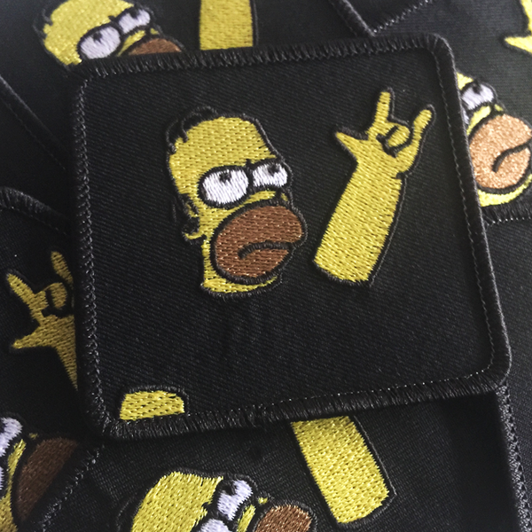 THE ROCK N' ROLL HOMER PATCH