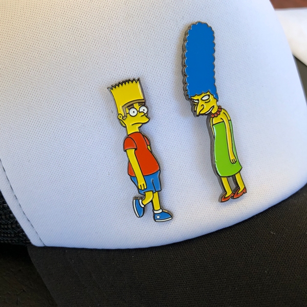 THE ATTEMPTED ASSASSINATION OF GRANDPA SIMPSON PIN COMBO!