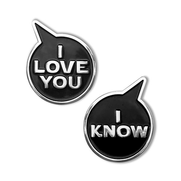 I LOVE YOU • I KNOW PIN COMBO