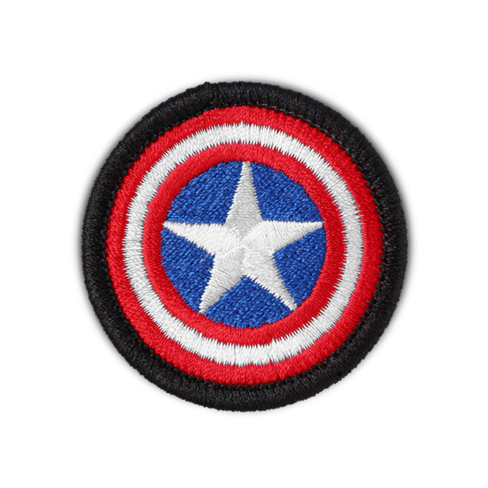 CAPTAIN AMERICA SHIELD PATCH