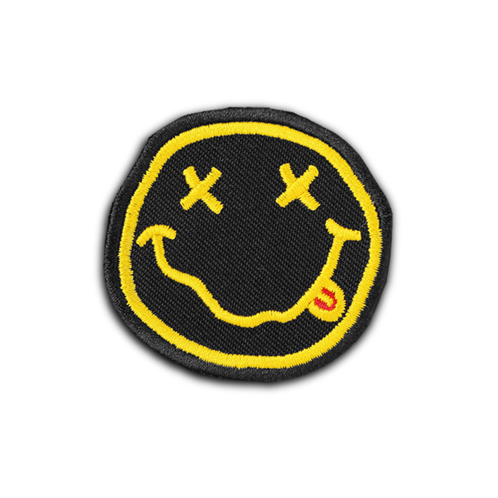 NIRVANA SMILEY FACE PATCH