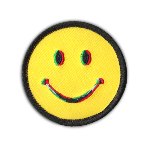 3D SMILEY FACE PATCH