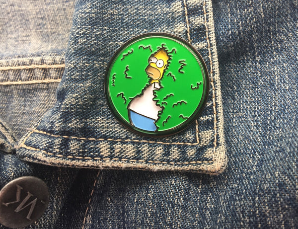 'DISAPPEARING HOMER' PATCH & PIN COMBO!